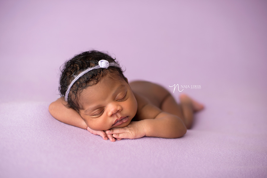 Beautiful baby girl newborn pictures chicago IL