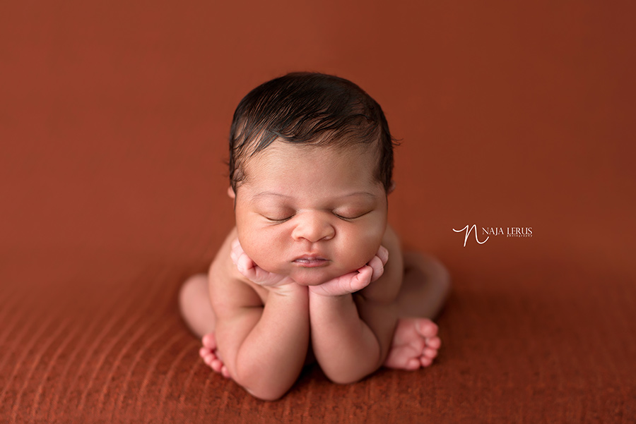 Chicago bears newborn photographer