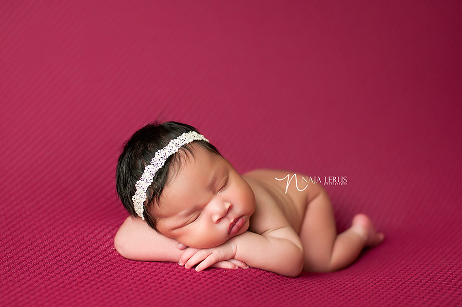 newborn baby girl black