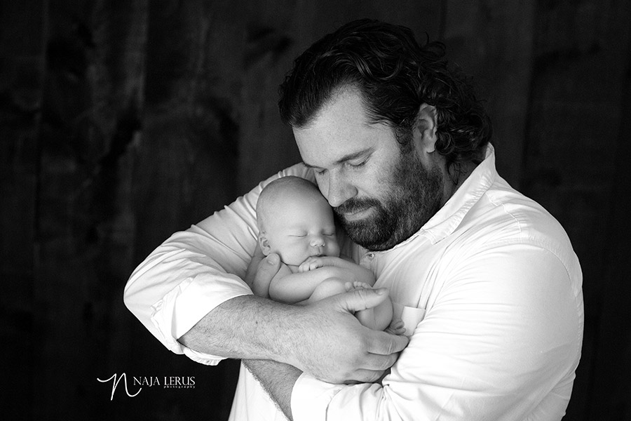 father daughter newborn chicago photography