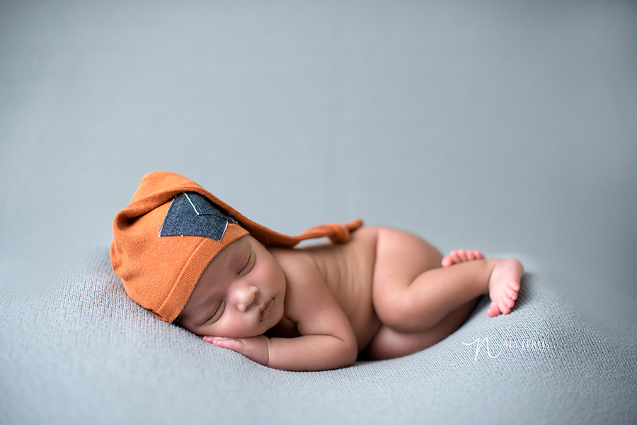 newborn hats grey blanket prop chicago