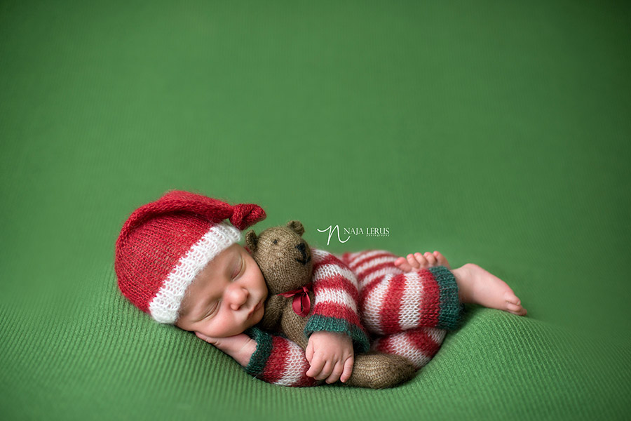 christmas newborn inspiration pictures christmas jammies chicago
