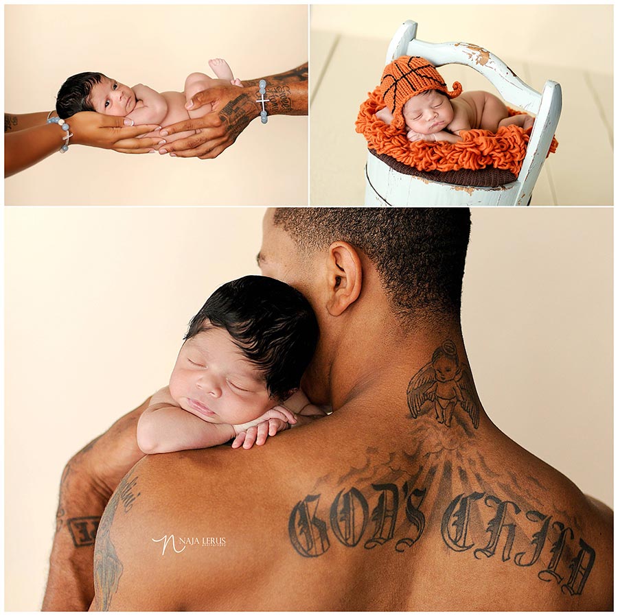 derrick rose chicago bulls newborn baby pictures photographer