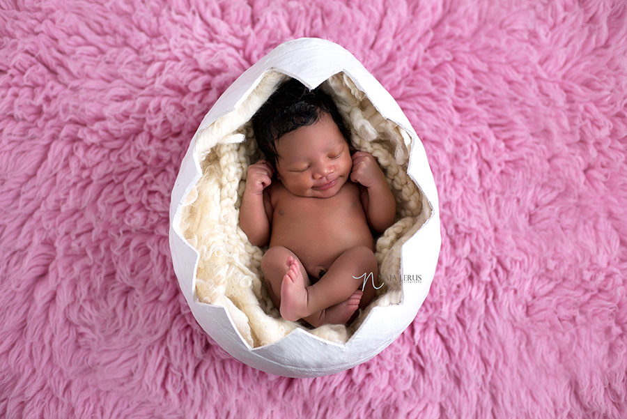 newborn egg prop photography